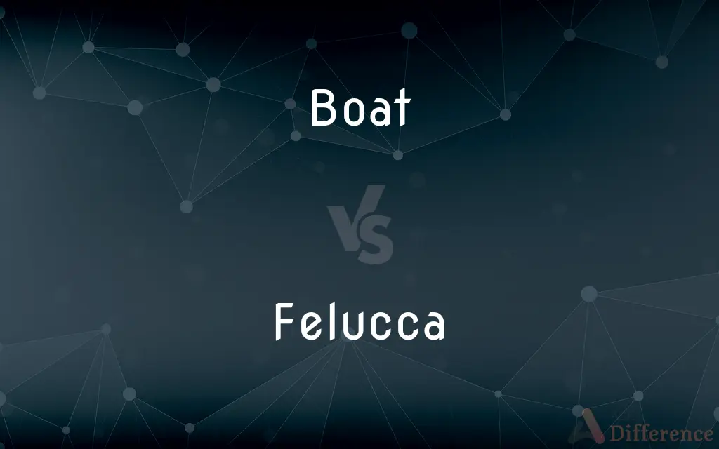 Boat vs. Felucca — What's the Difference?