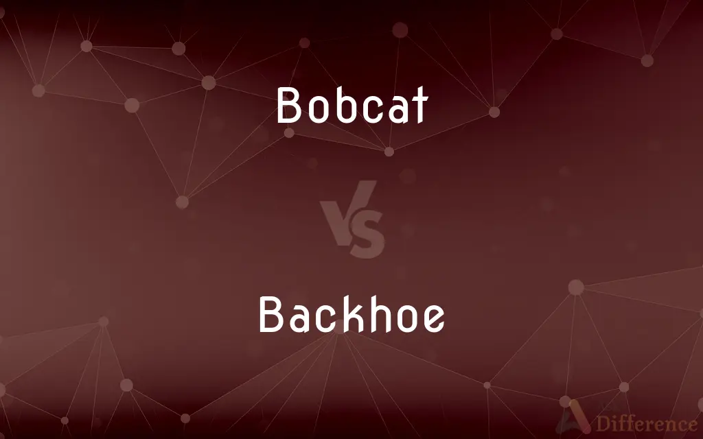 Bobcat vs. Backhoe — What's the Difference?