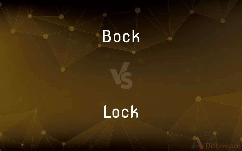 Bock vs. Lock — What's the Difference?