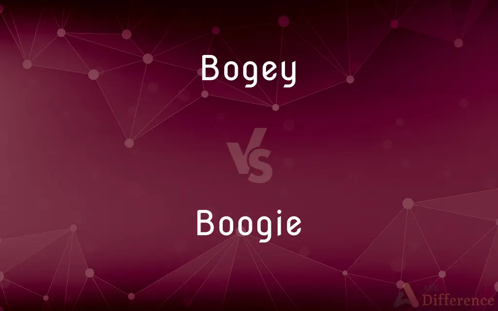 Bogey vs. Boogie — What's the Difference?