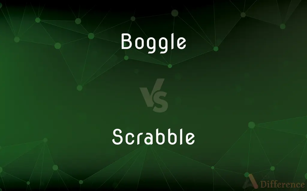 Boggle vs. Scrabble — What's the Difference?