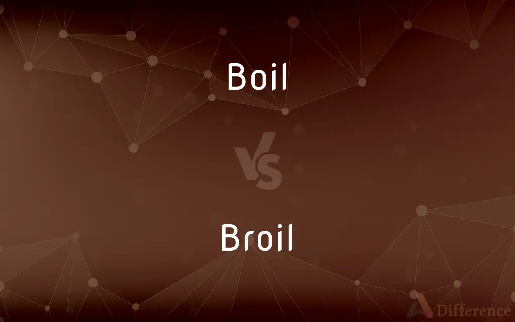 Boil vs. Broil — What's the Difference?