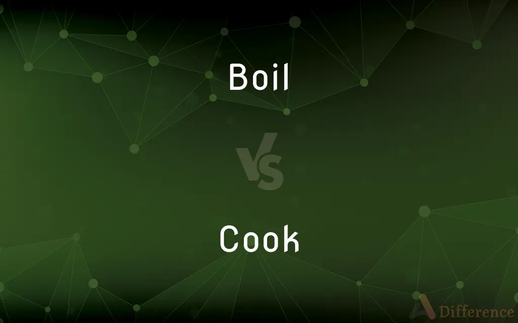 Boil vs. Cook — What's the Difference?