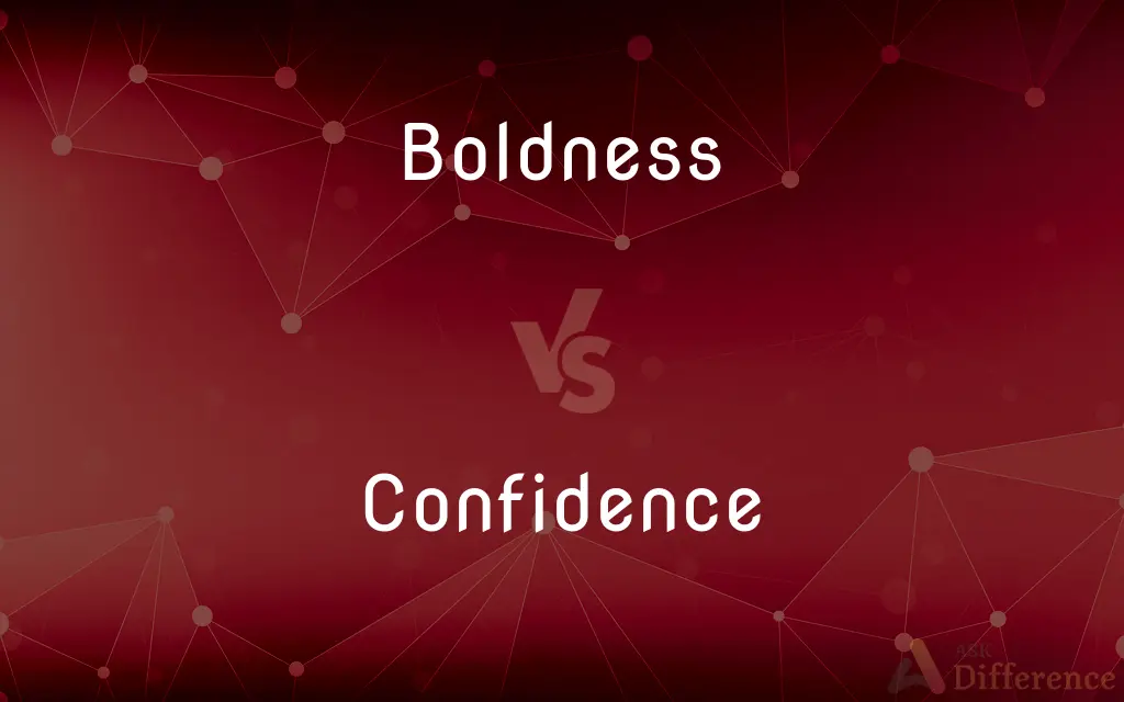 Boldness vs. Confidence — What's the Difference?