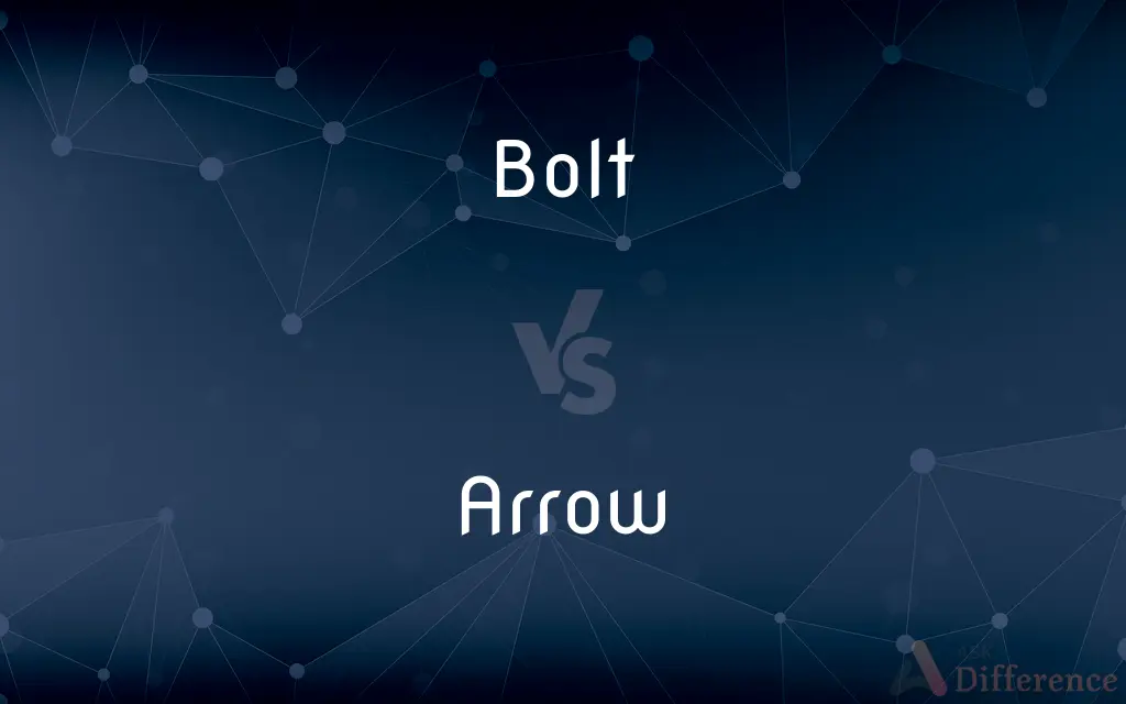 Bolt vs. Arrow — What's the Difference?