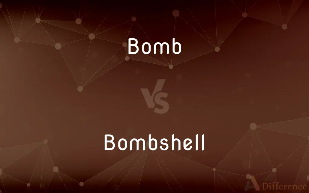 Bomb vs. Bombshell — What's the Difference?