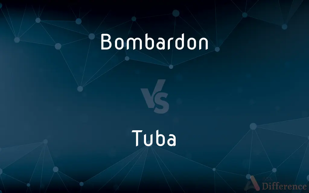 Bombardon vs. Tuba — What's the Difference?