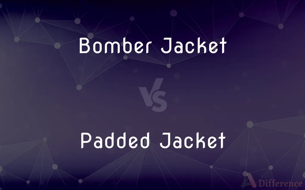 Bomber Jacket vs. Padded Jacket — What's the Difference?