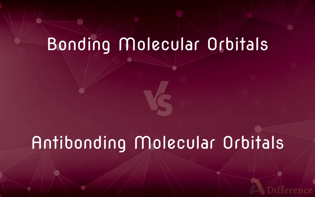 Bonding Molecular Orbitals vs. Antibonding Molecular Orbitals — What's the Difference?