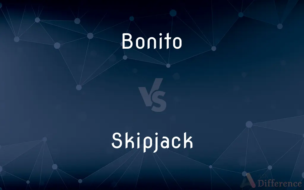 Bonito vs. Skipjack — What's the Difference?