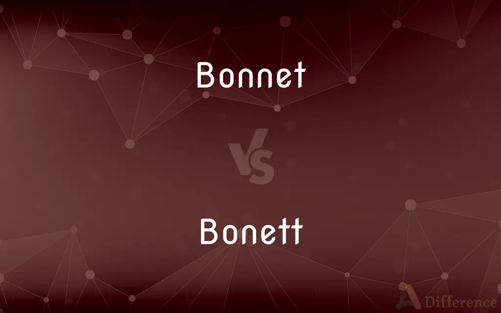 Bonnet vs. Bonett — Which is Correct Spelling?