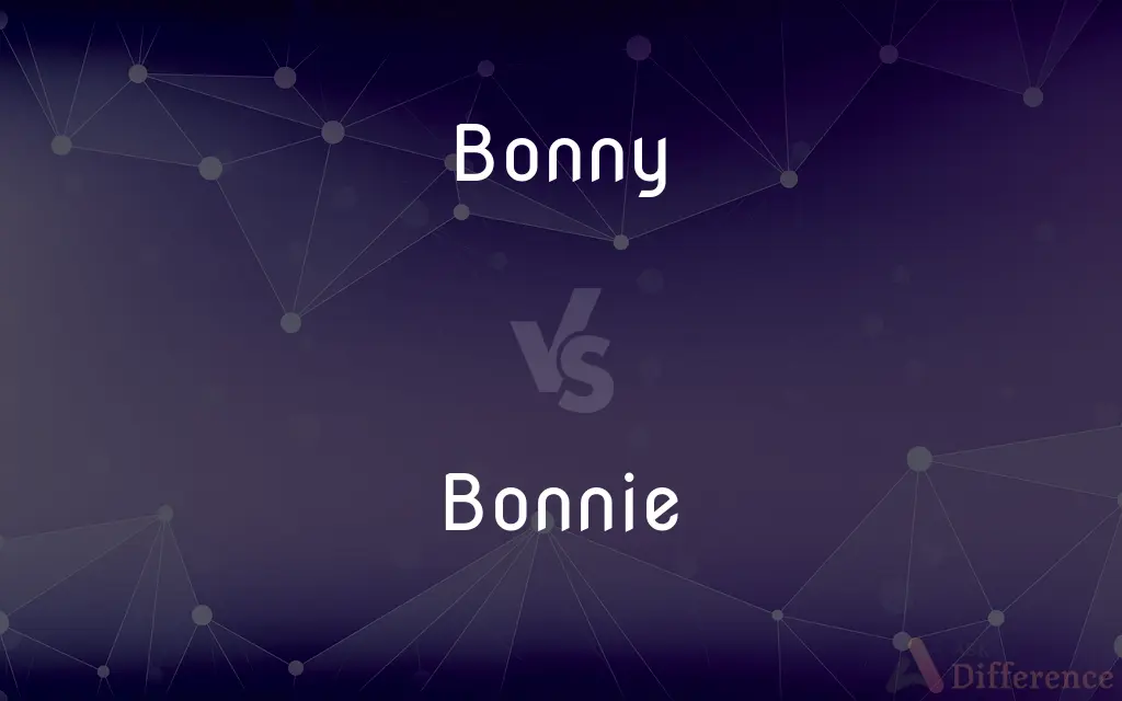 Bonny vs. Bonnie — What's the Difference?