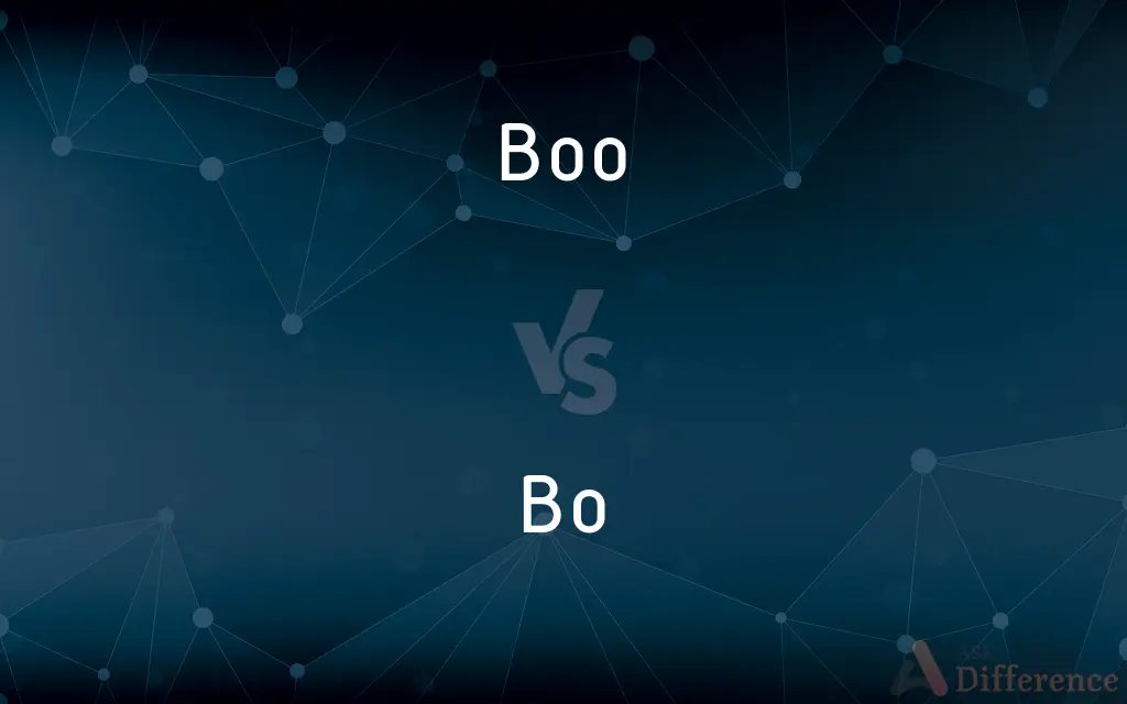 Boo vs. Bo — What's the Difference?