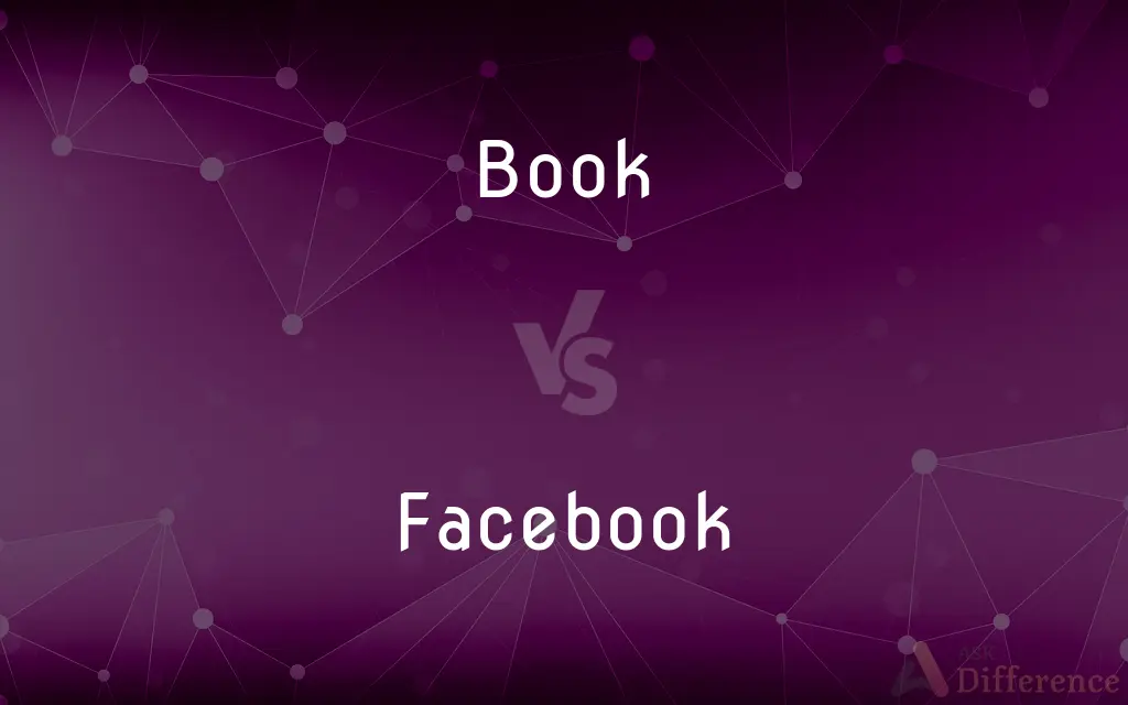 Book vs. Facebook — What's the Difference?