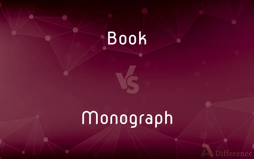 Book vs. Monograph — What's the Difference?