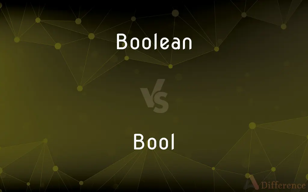 Boolean vs. Bool — What's the Difference?