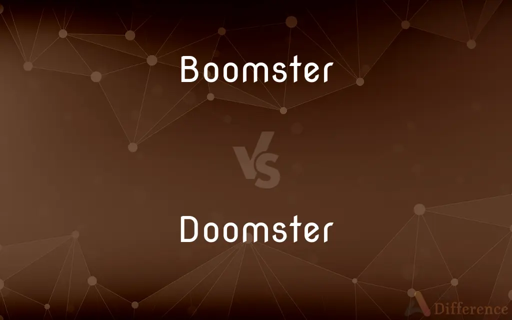 Boomster vs. Doomster — What's the Difference?