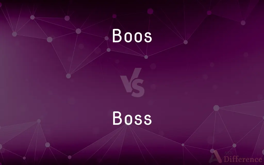 Boos vs. Boss — What's the Difference?