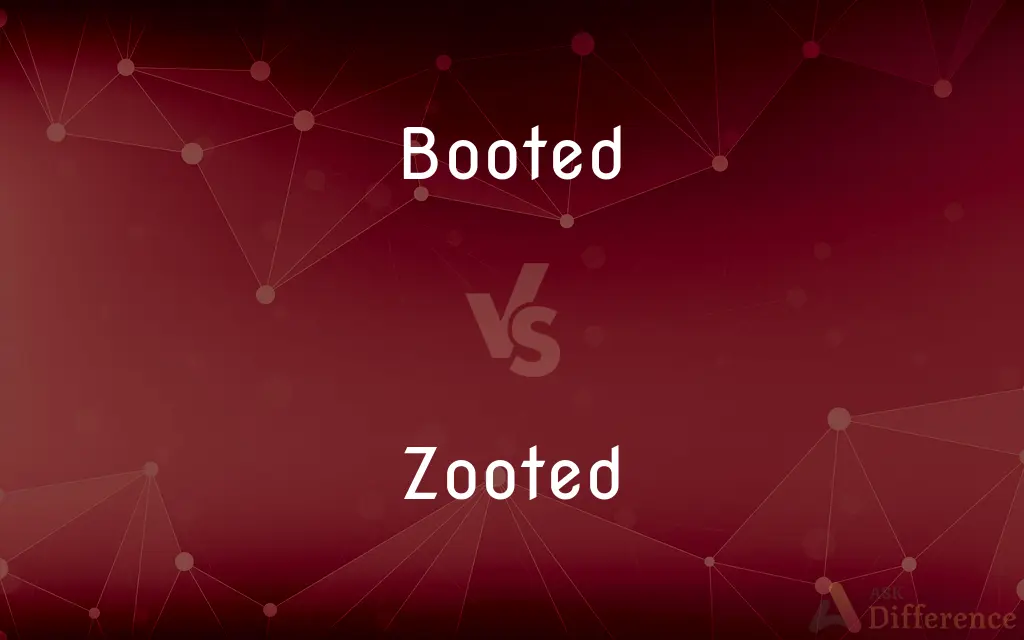 Booted vs. Zooted — What's the Difference?