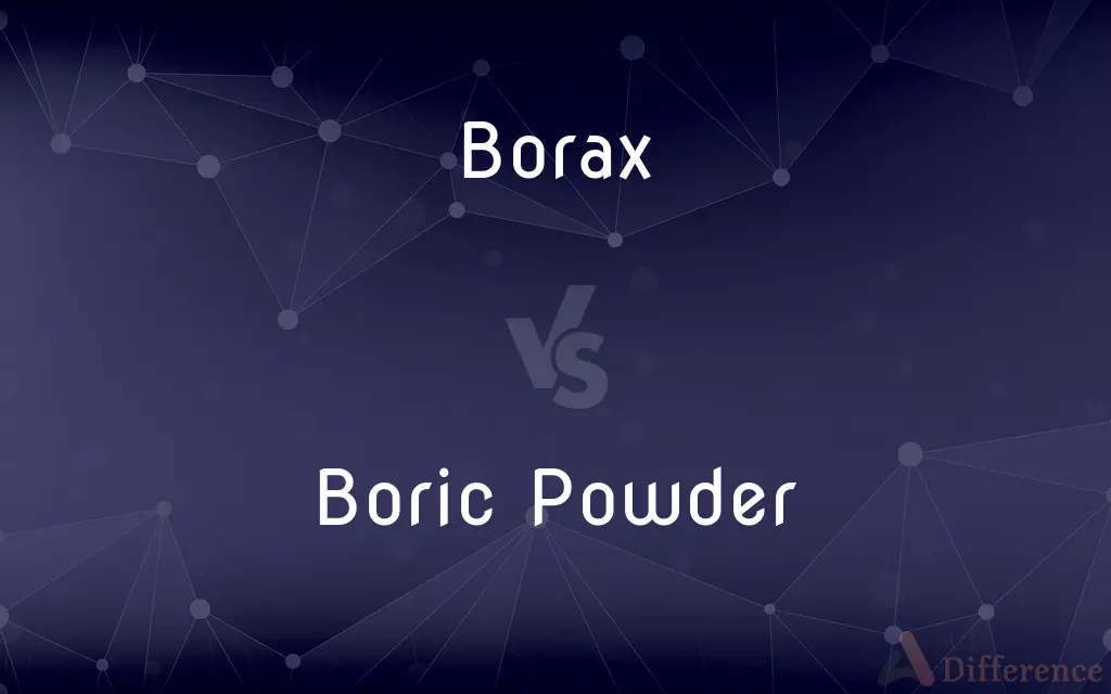 Borax vs. Boric Powder — What's the Difference?