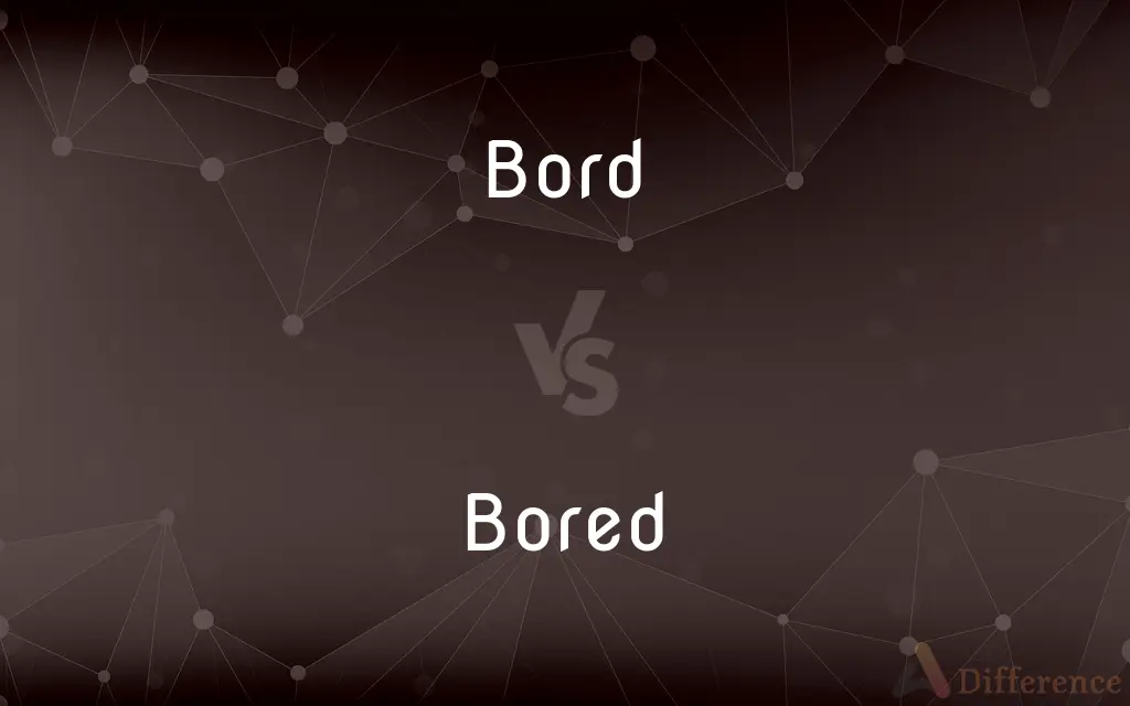 Bord vs. Bored — Which is Correct Spelling?