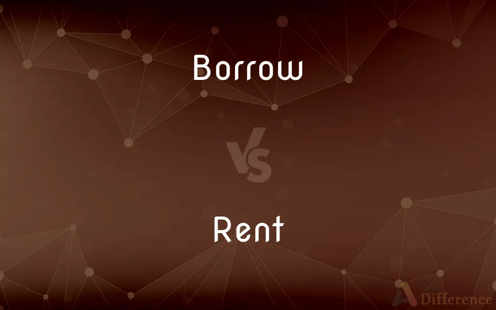 Borrow vs. Rent — What's the Difference?