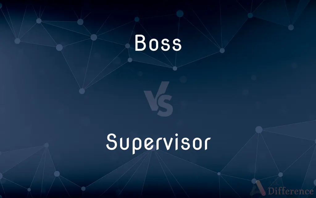Boss vs. Supervisor — What's the Difference?