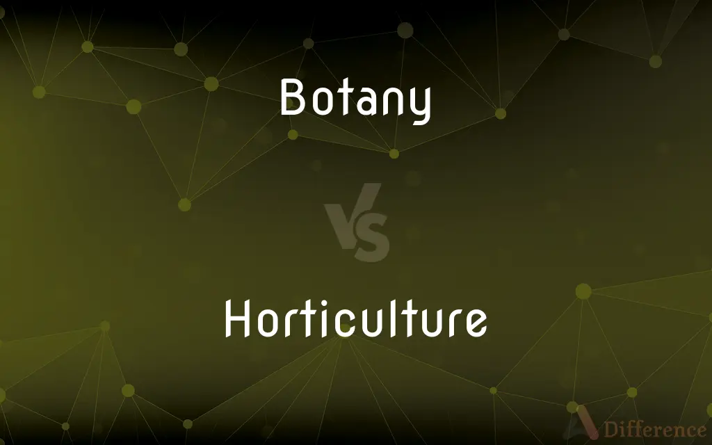 Botany vs. Horticulture — What's the Difference?