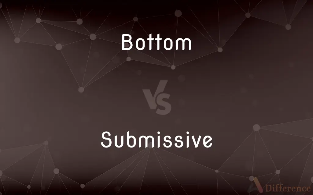 Bottom vs. Submissive — What's the Difference?