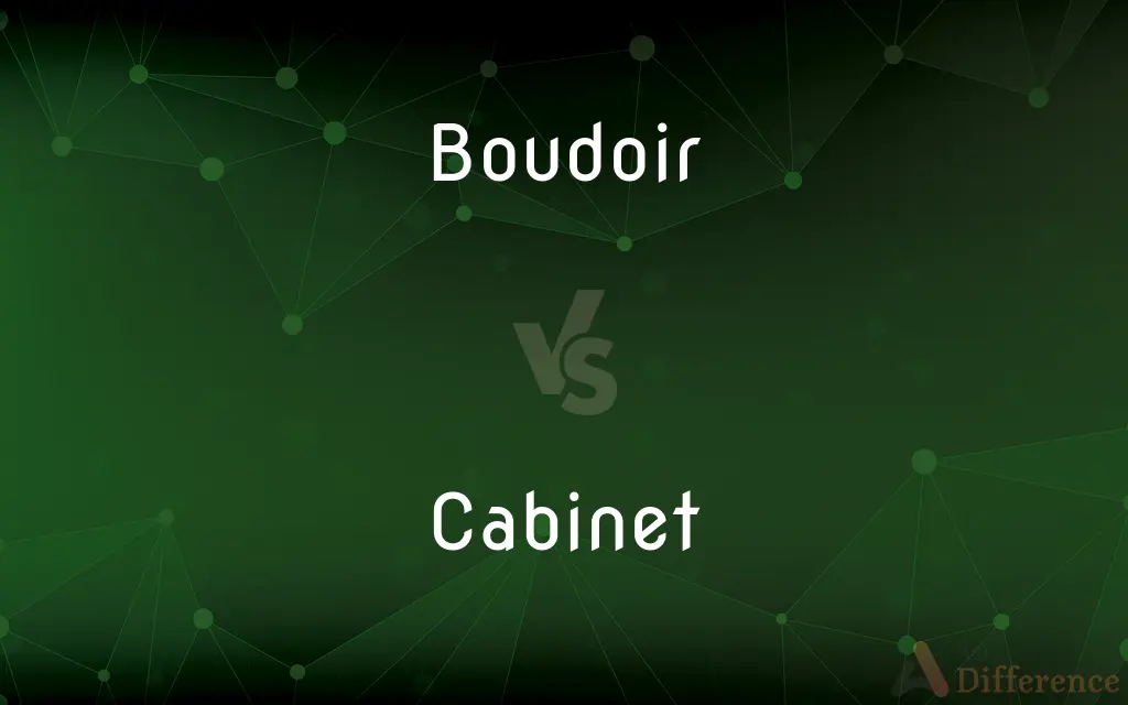 Boudoir vs. Cabinet — What's the Difference?