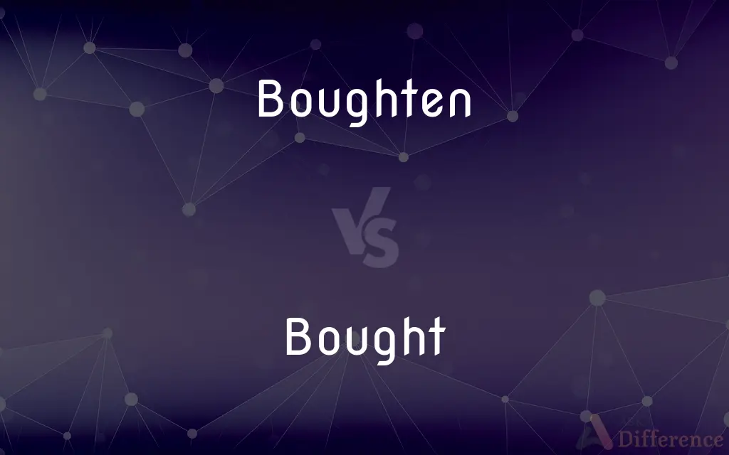 Boughten vs. Bought — Which is Correct Spelling?