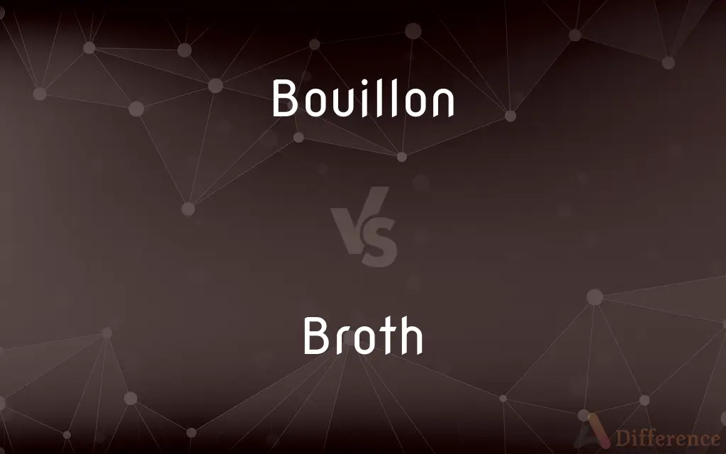 Bouillon vs. Broth — What's the Difference?