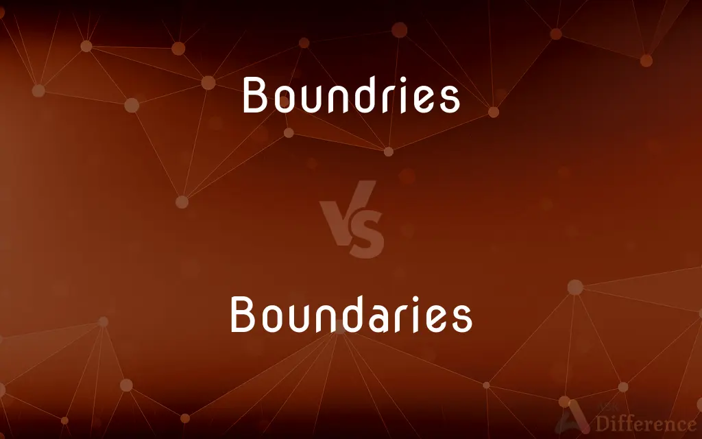 Boundries vs. Boundaries — Which is Correct Spelling?