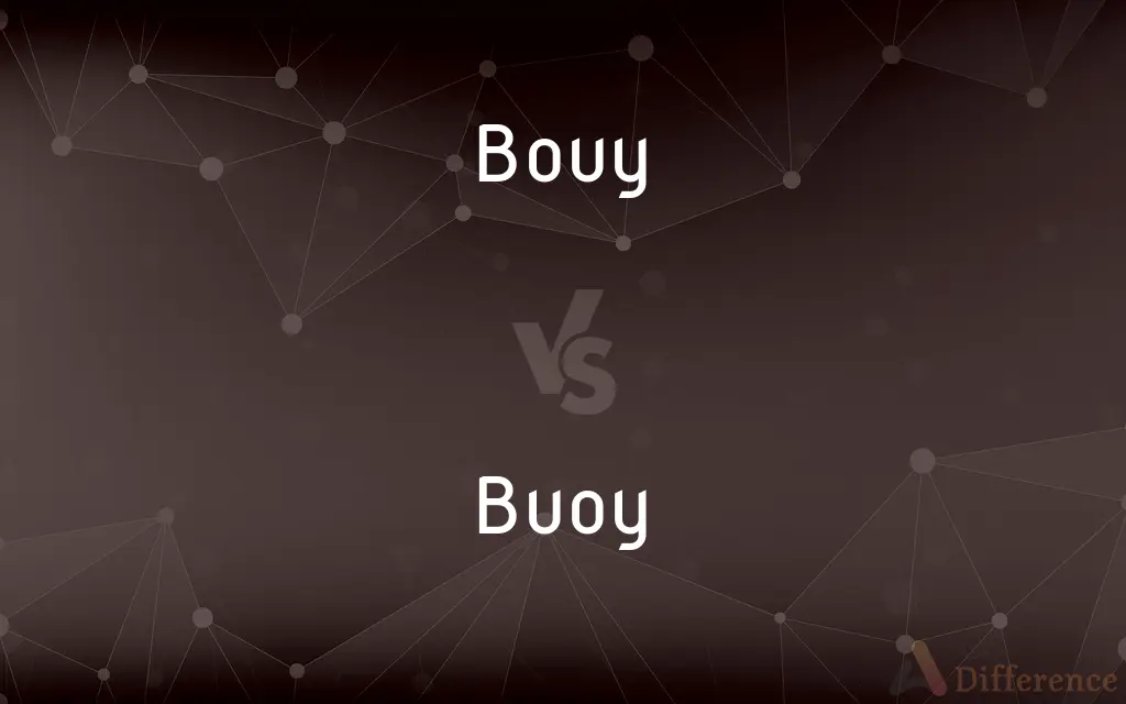Bouy vs. Buoy — Which is Correct Spelling?