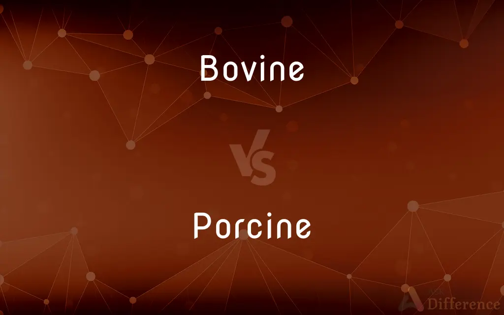 Bovine vs. Porcine — What's the Difference?