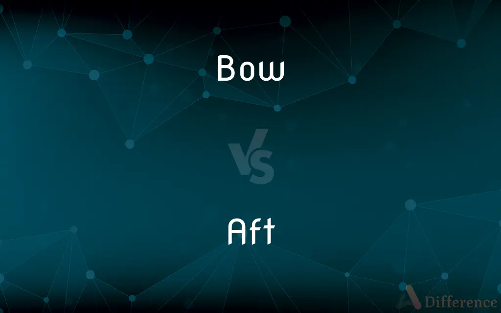 Bow vs. Aft — What's the Difference?
