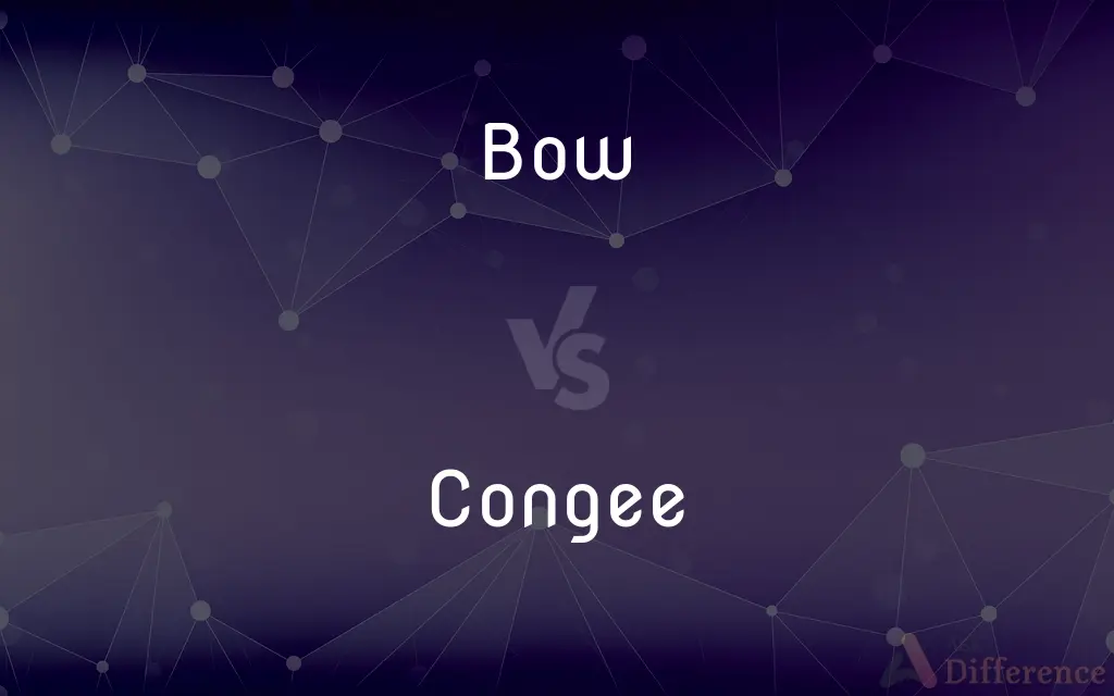 Bow vs. Congee — What's the Difference?