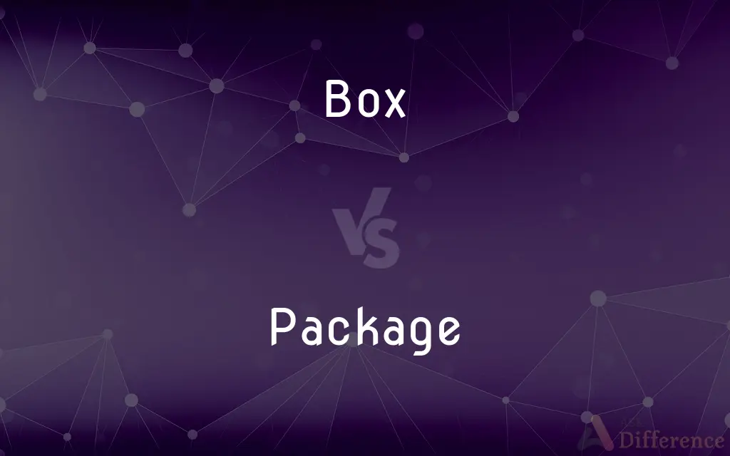 Box vs. Package — What's the Difference?