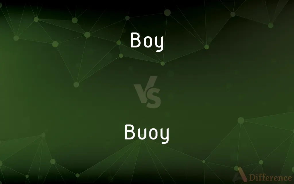 Boy vs. Buoy — What's the Difference?
