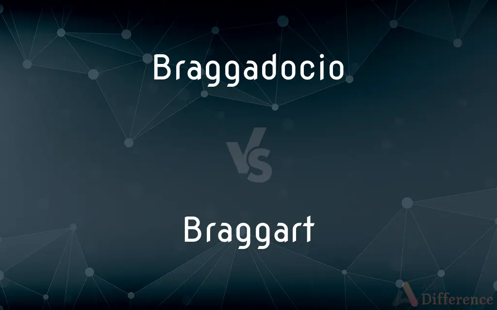 Braggadocio vs. Braggart — What's the Difference?