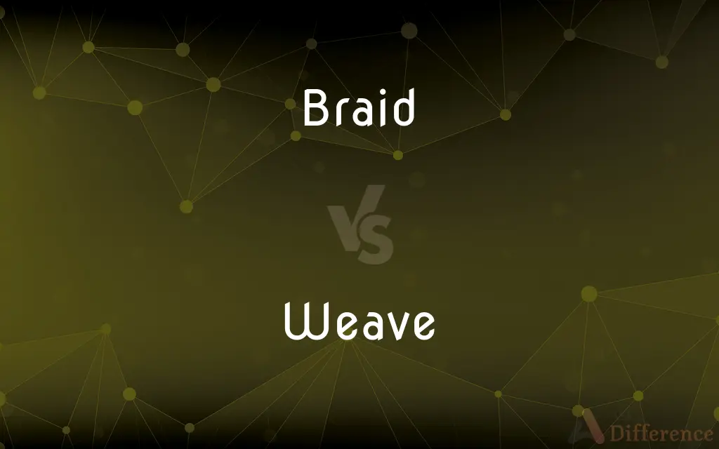 Braid vs. Weave — What's the Difference?