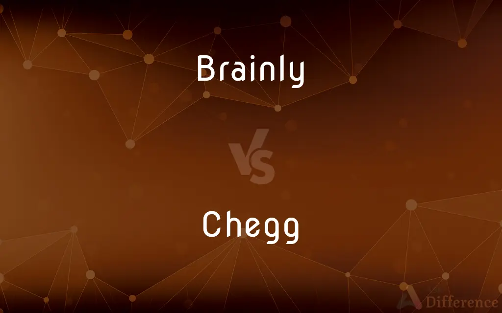 Brainly vs. Chegg — What's the Difference?