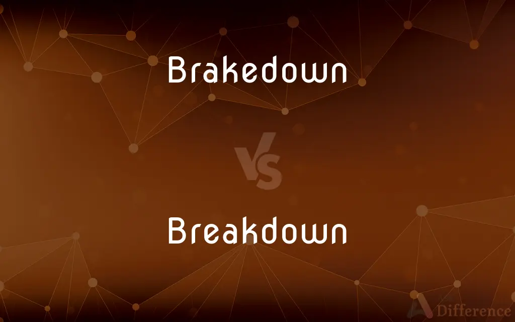 Brakedown vs. Breakdown — Which is Correct Spelling?