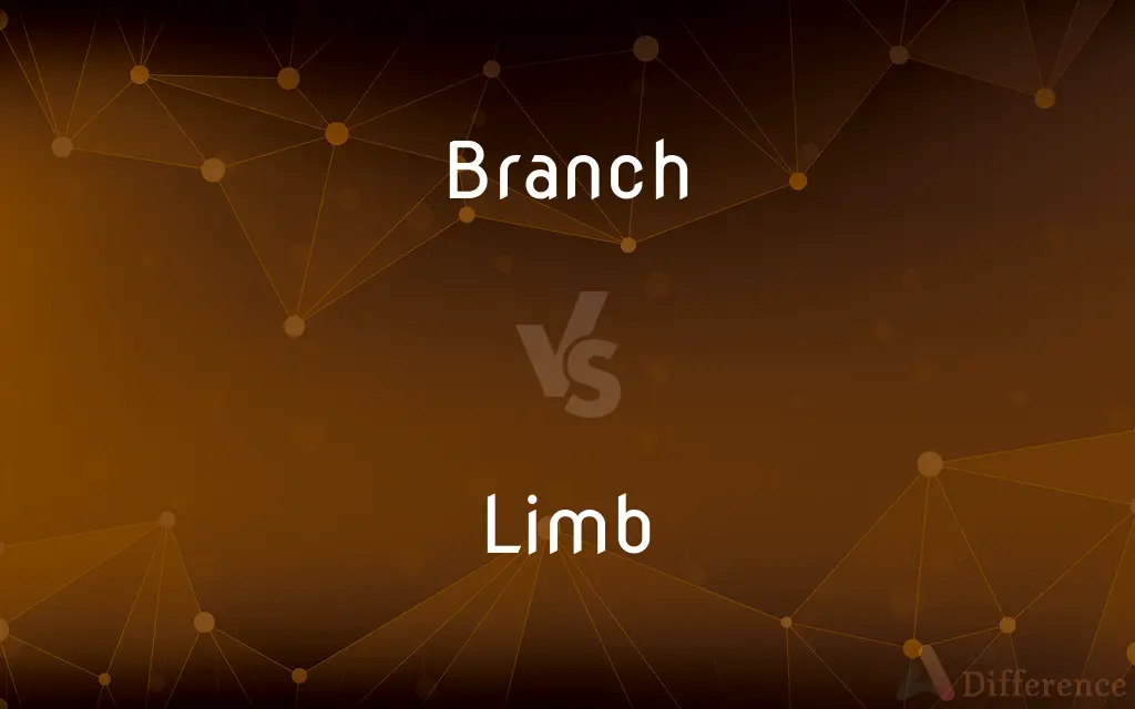 Branch vs. Limb — What's the Difference?