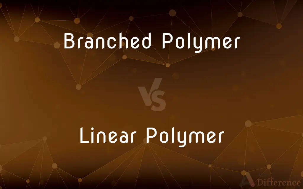 Branched Polymer vs. Linear Polymer — What's the Difference?