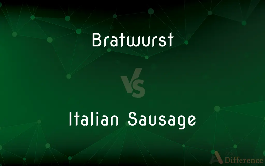 Bratwurst vs. Italian Sausage — What's the Difference?