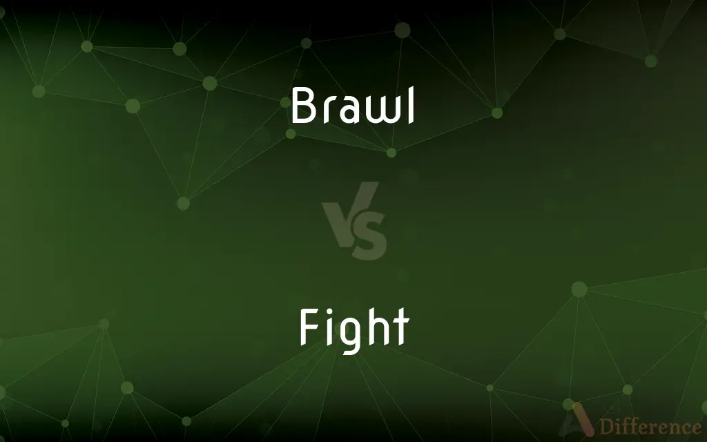Brawl vs. Fight — What's the Difference?