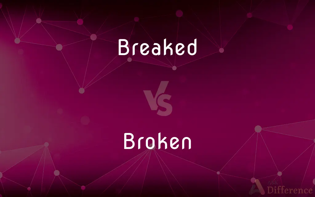 Breaked vs. Broken — Which is Correct Spelling?
