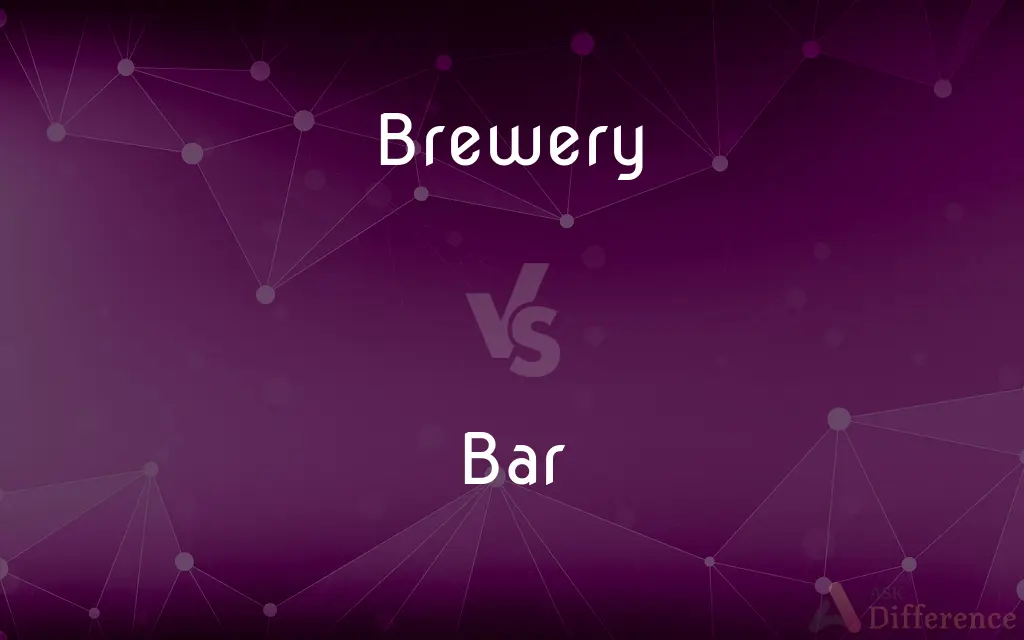 Brewery vs. Bar — What's the Difference?