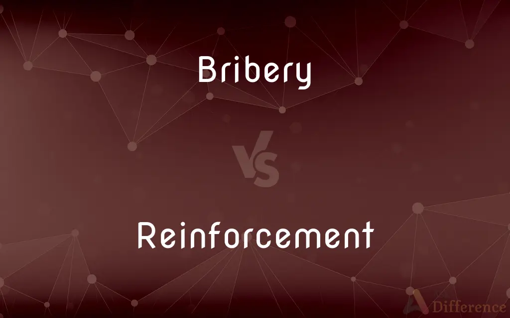 Bribery vs. Reinforcement — What's the Difference?